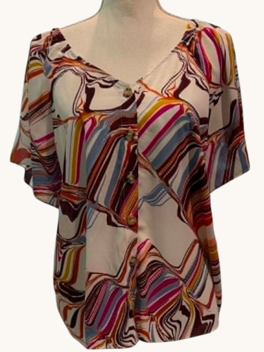 EST 1946 Cato Blouse Top Shirt Size Large